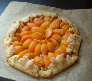 apricot galette